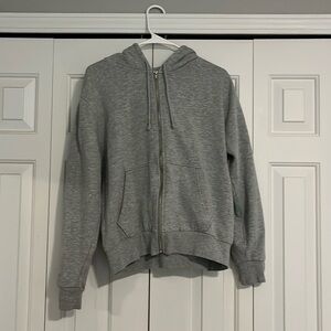 H&M Grey Zip Up